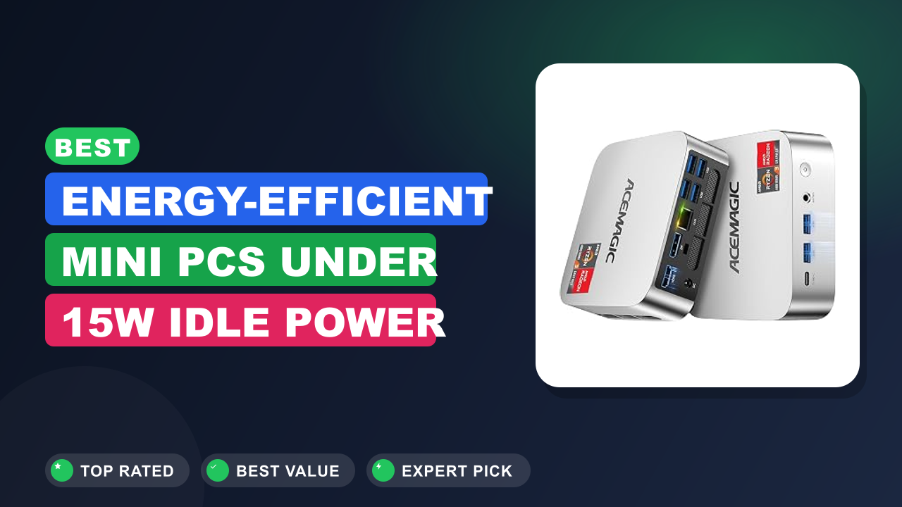 Best Energy-Efficient Mini PCs Under 15W Idle Power