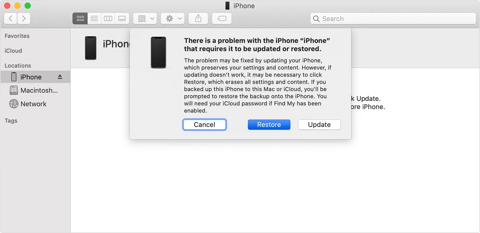 how to fix apple iphone