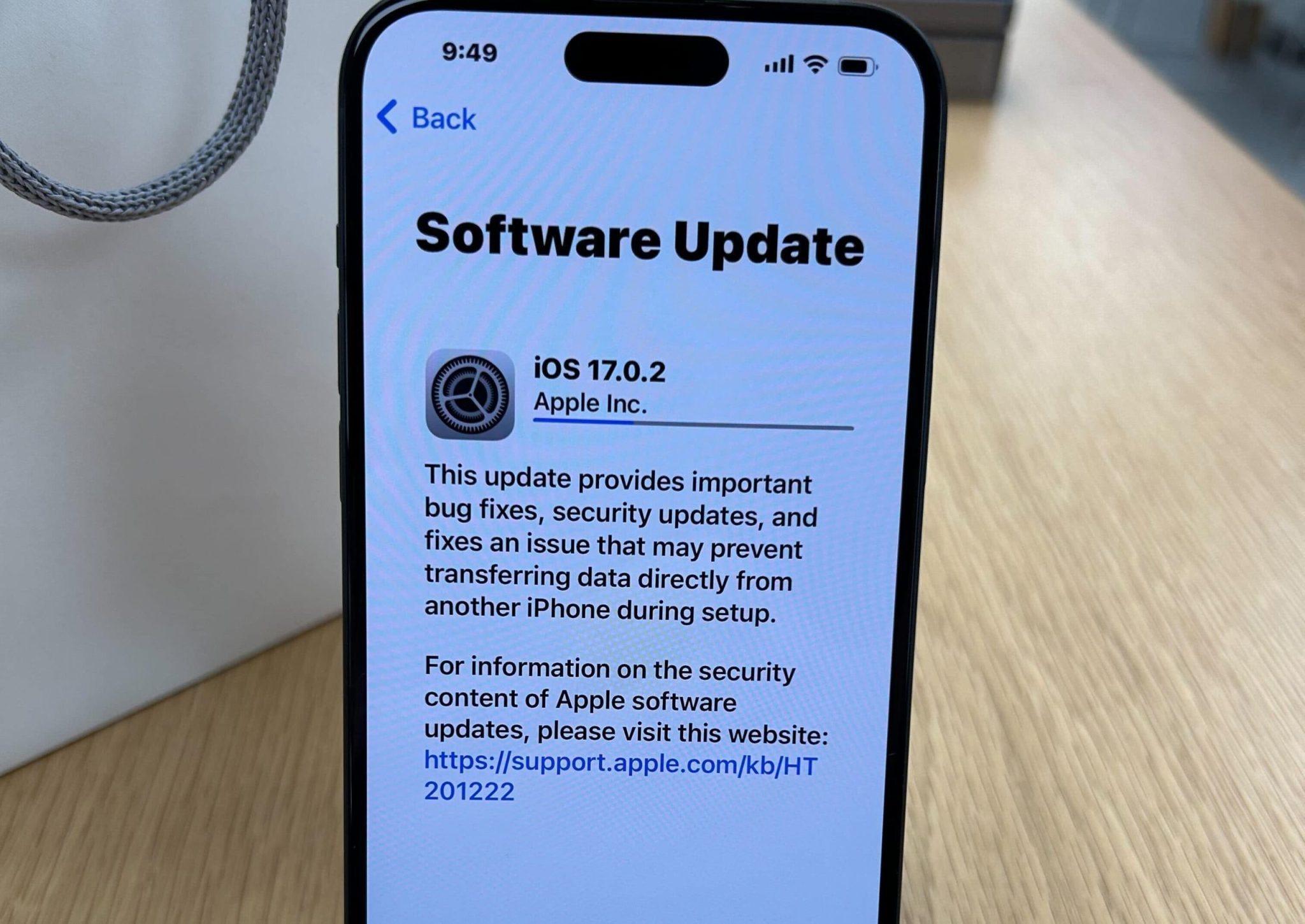 Over-the-air (OTA) update
